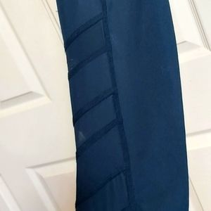 90 degree by Reflex teal leggings with pockets - Large